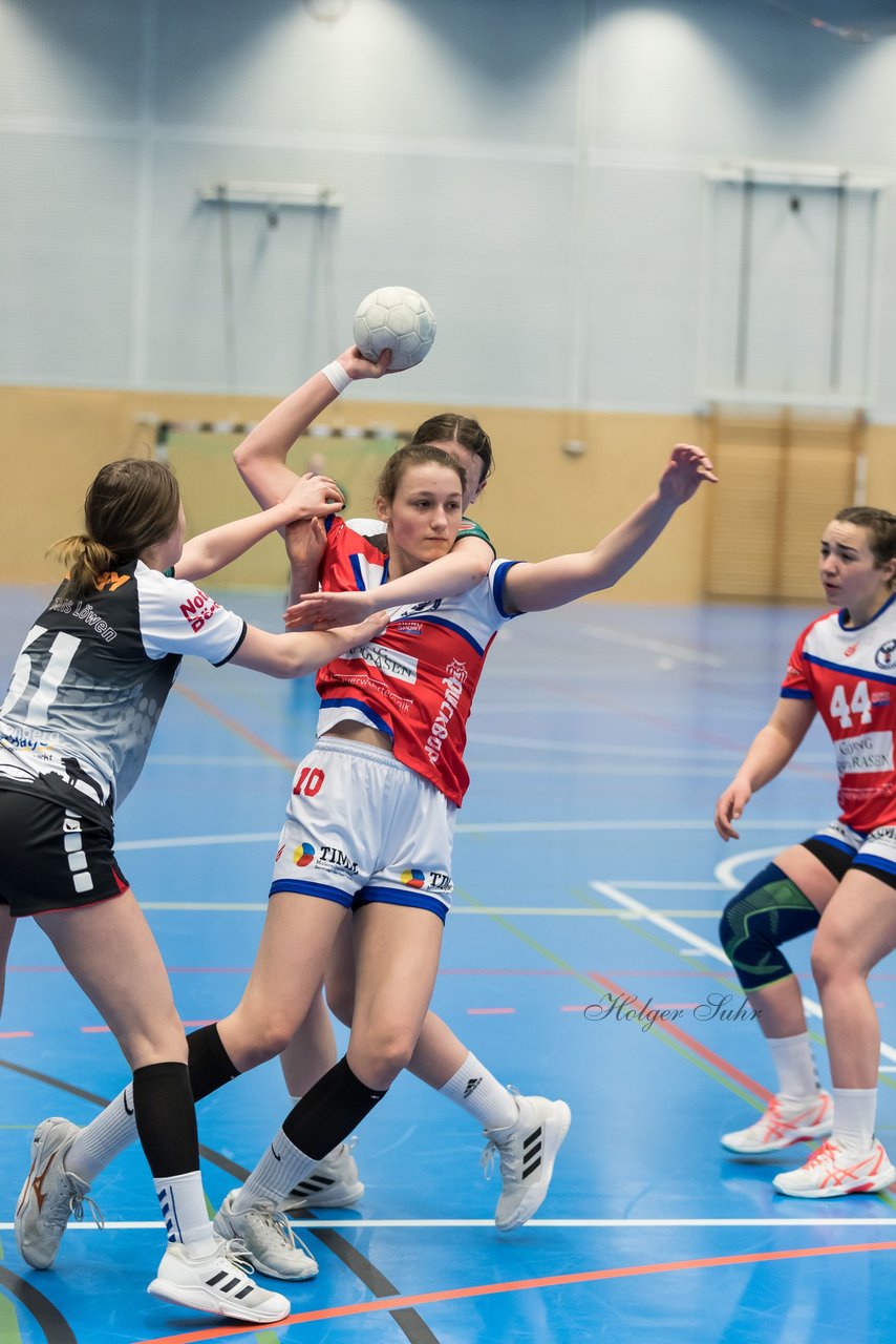Bild 122 - wBJ HC Quickborn - HSG Tills Loew. : Ergebnis: 19:20